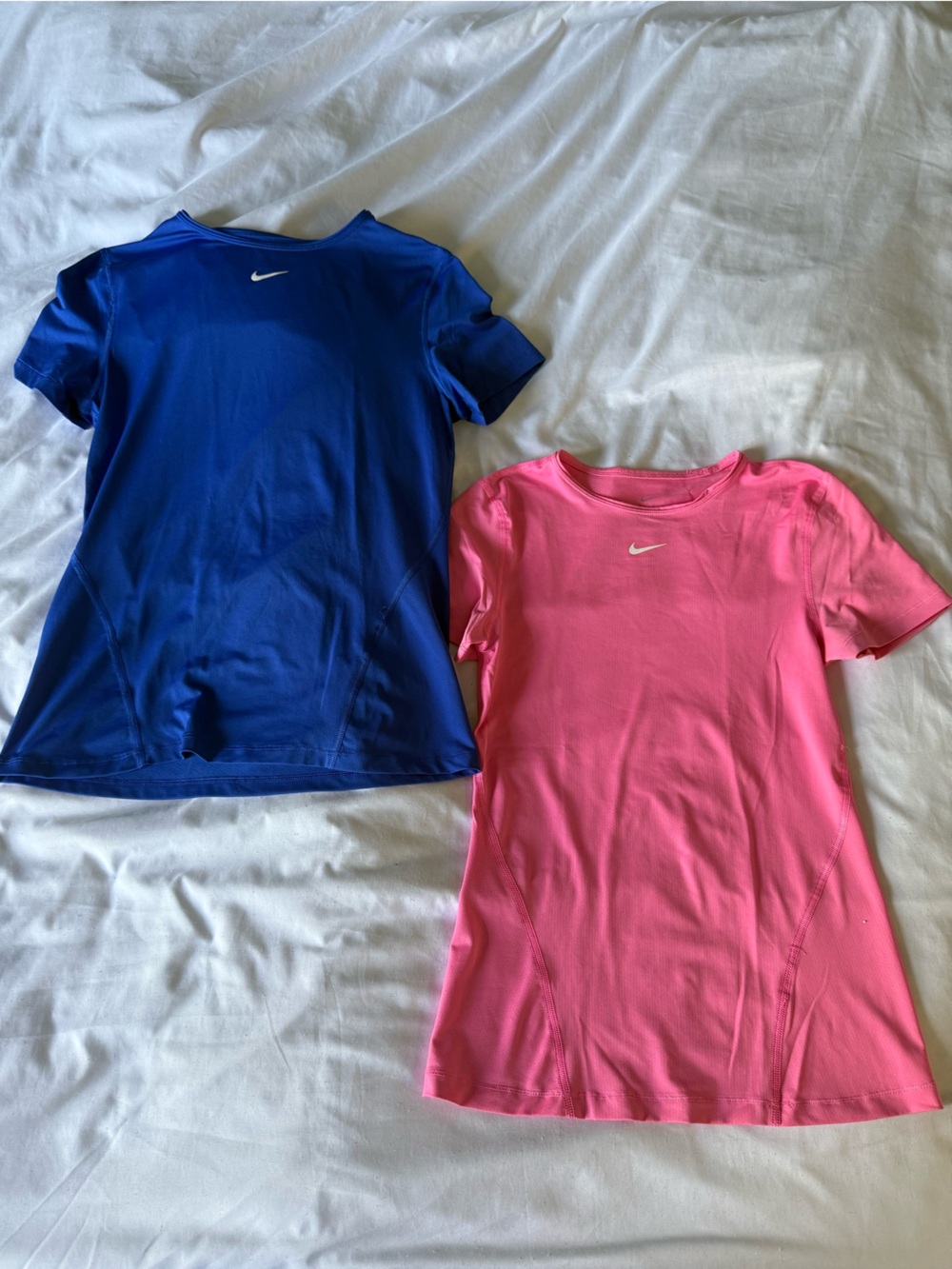 Nike Short Sleeve Dri-FIT Tops - Pink & Blue